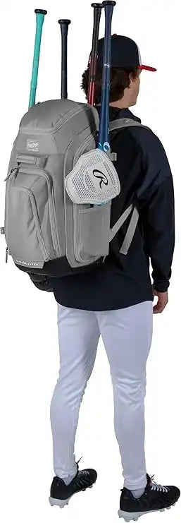 Rawlings Legion 2 Players Backpack - Graphite - Dark Gray