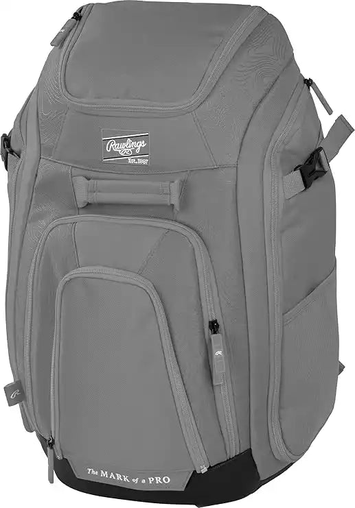 Rawlings Legion 2 Players Backpack - Graphite - Dark Gray
