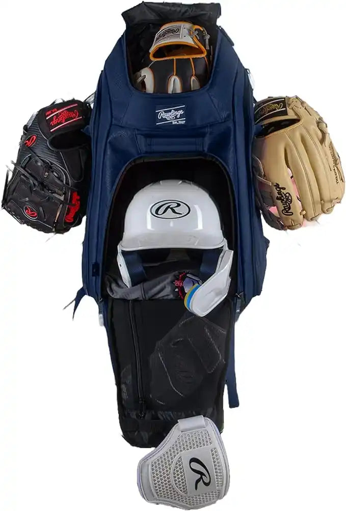 Rawlings Legion 2 Players Backpack - Navy