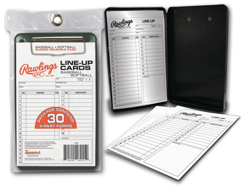 Rawlings Line-up Card Case (30 Cards)