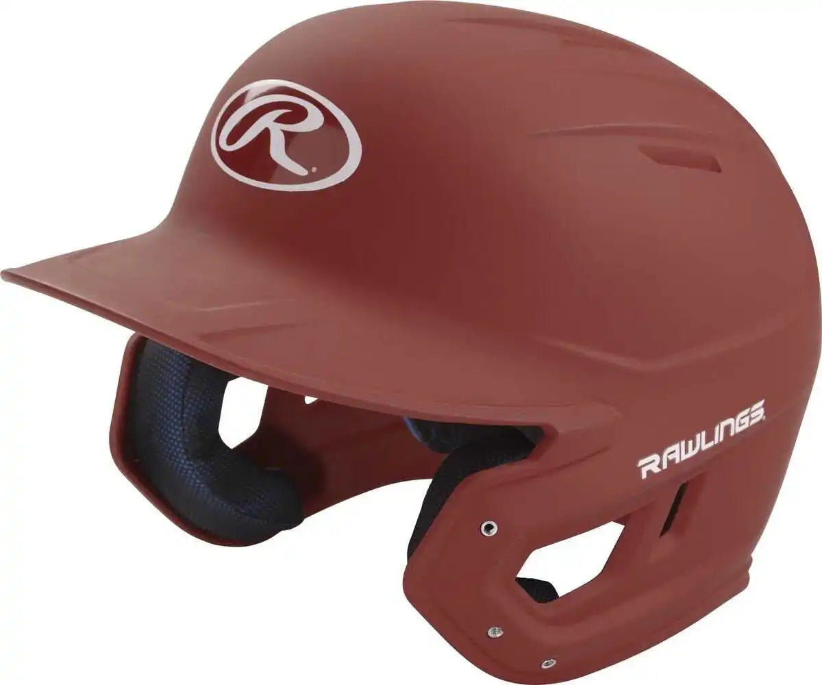Rawlings Mach Matte Color Batting Helmet - Cardinal