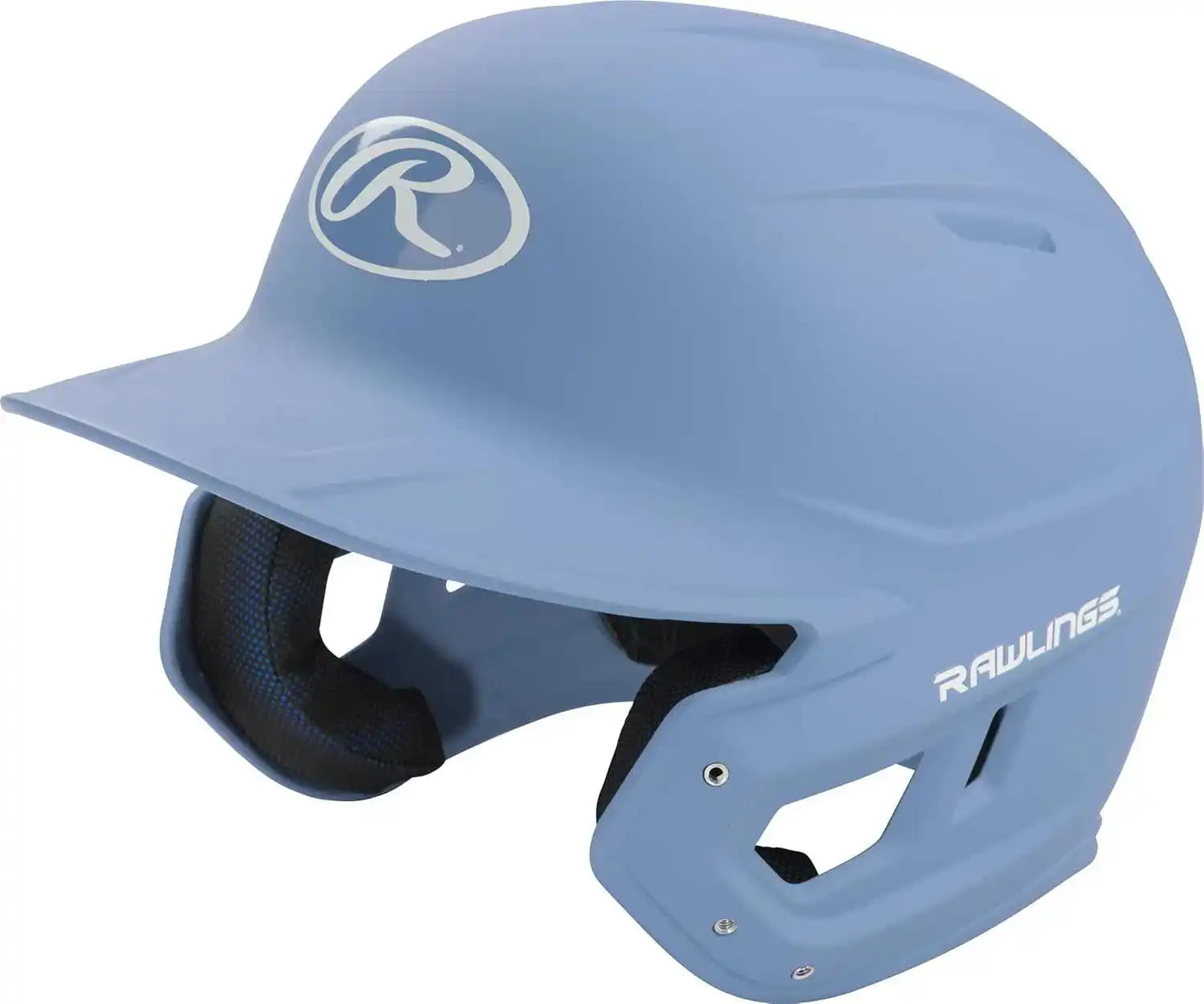Rawlings Mach Matte Color Batting Helmet - Columbia Blue