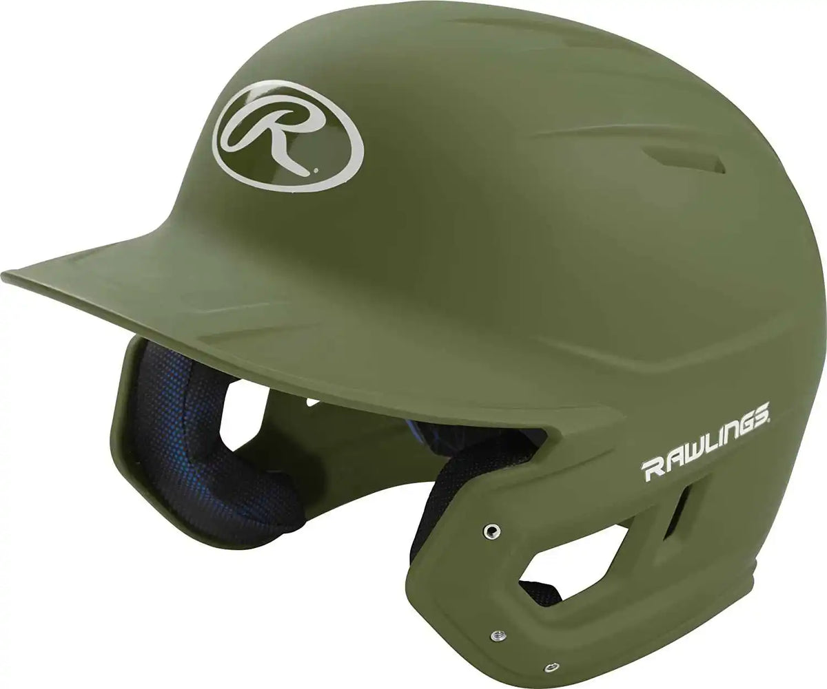 Rawlings Mach Matte Color Batting Helmet - Military Green