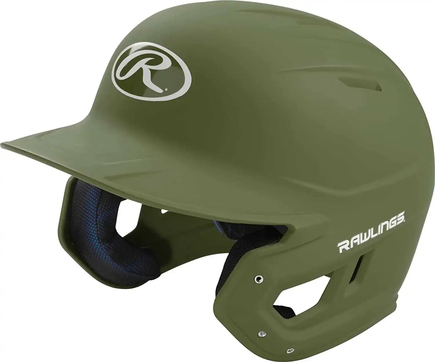 Rawlings Mach Matte Color Batting Helmet - Military Green