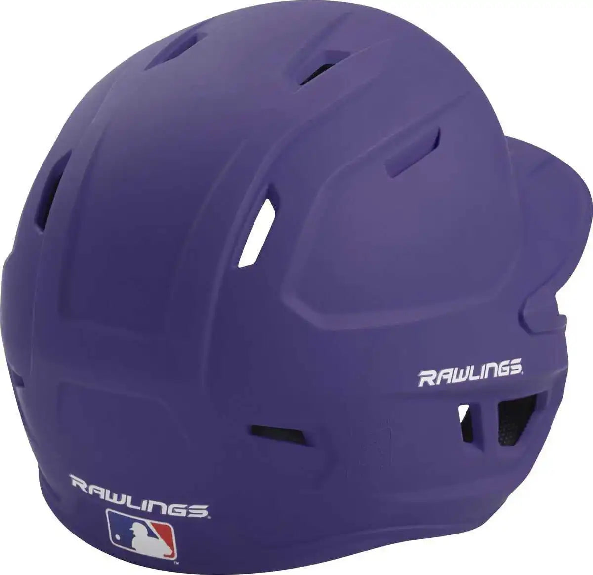 Rawlings Mach Matte Color Batting Helmet - Purple