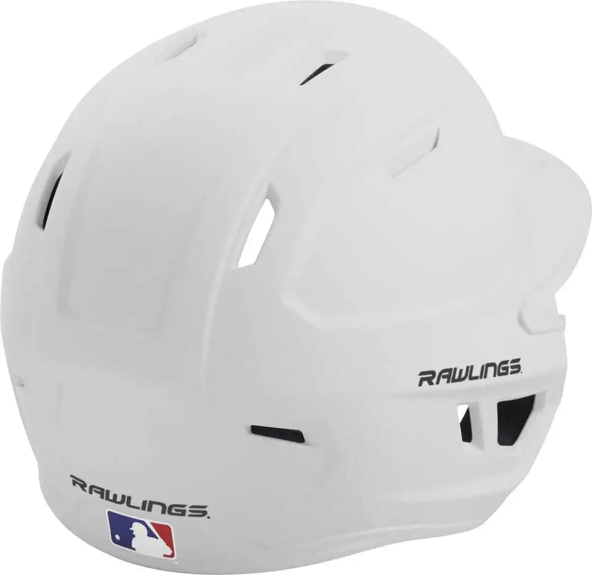 Rawlings Mach Matte Color Batting Helmet - White