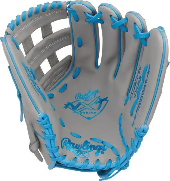 Rawlings Nxt 12.25’’ Outfield Glove Nxt207u-6g - Gray Columbia Blue - Right (rht)