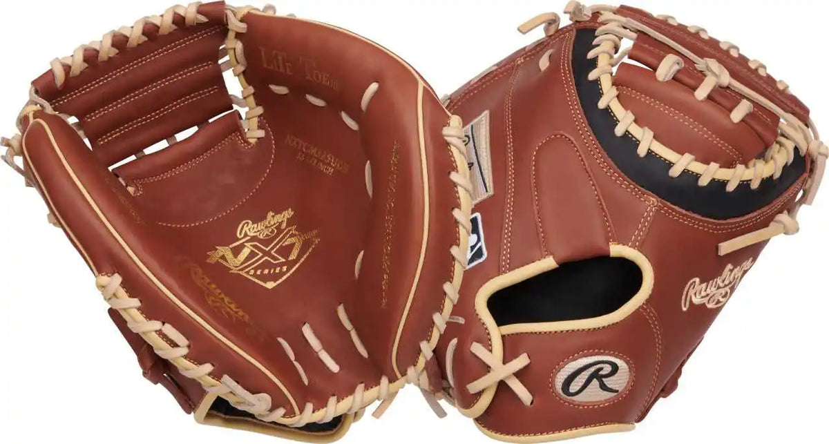 Rawlings Nxt Series 32.50’’ Catchers Mitt Glove - Tan - Right Throw