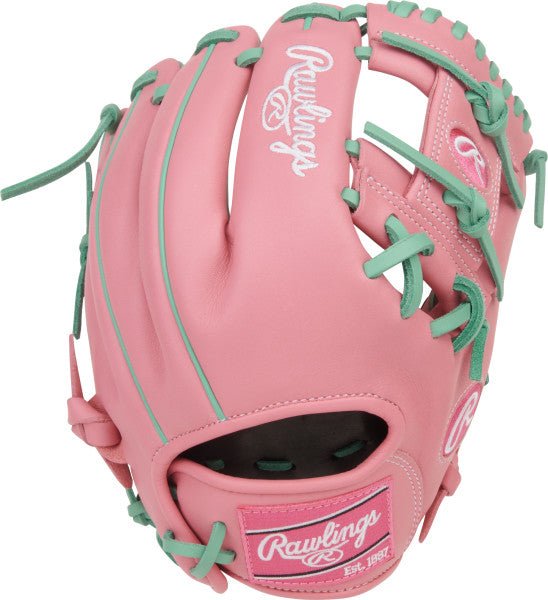 Rawlings Nxt Series Contour Fit 11.50’’ Infield Glove Nxt204u-2pm - Pink Mint - Green Light / Right Throw