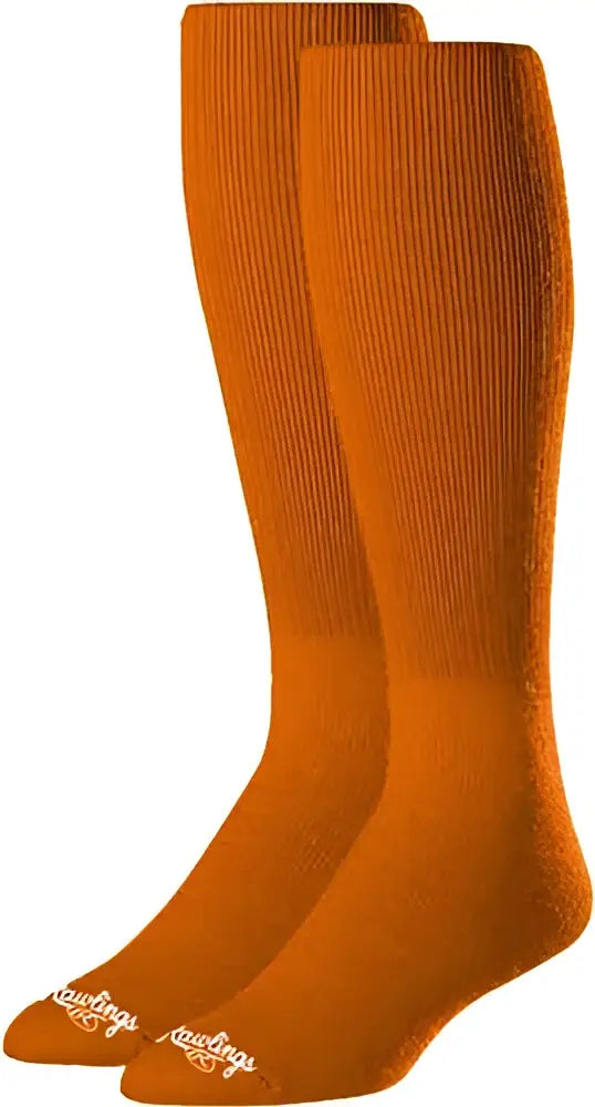 Rawlings Over-the-calf Baseball Socks (2 Pair) - Light Orange