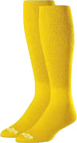 Rawlings Over-the-calf Baseball Socks (2 Pair) - Yellow Gold