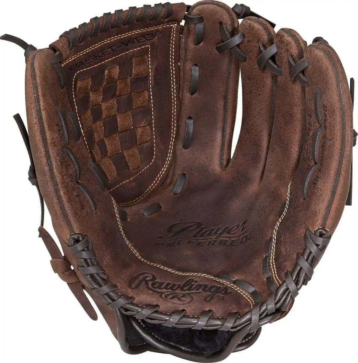 Rawlings Player Preferred 12.50’’ Infield Outfield Glove P125bfl - Dark Brown - Coffee / Right