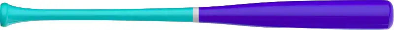Rawlings Player Preferred 318 Ash Wood Bat - Green Purple