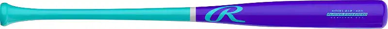 Rawlings Player Preferred 318 Ash Wood Bat - Green Purple