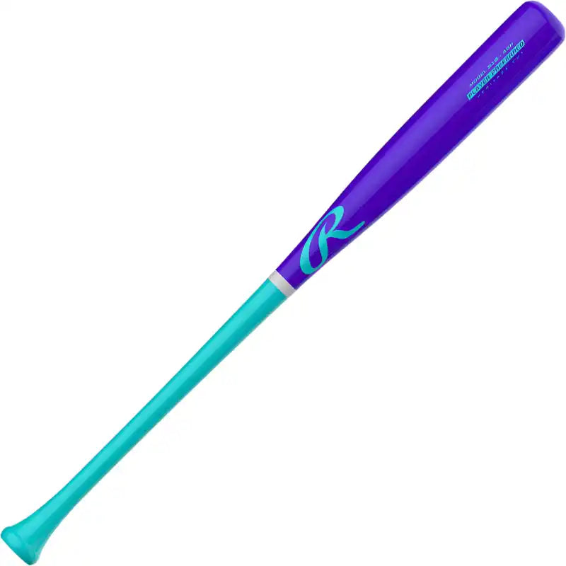 Rawlings Player Preferred 318 Ash Wood Bat - Green Purple