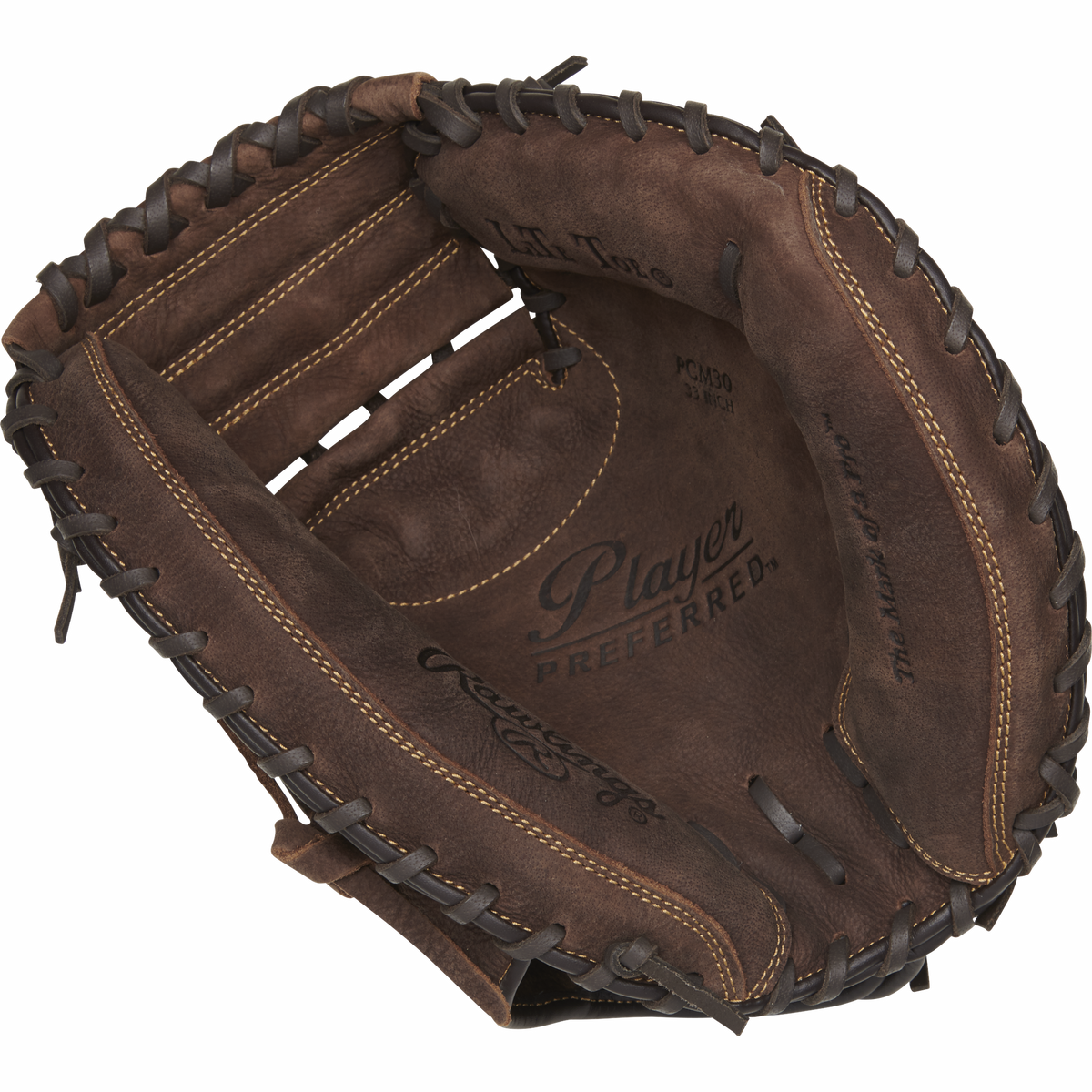 Rawlings Player Preferred 33.00’’ Catcher’s Mitt Pcm30 - Dark Brown - Right Throw
