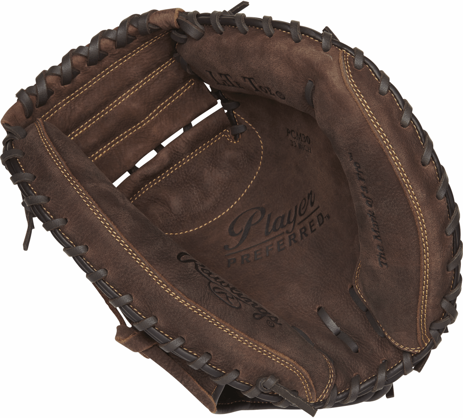 Rawlings Player Preferred 33.00’’ Catcher’s Mitt Pcm30 - Dark Brown - Right Throw