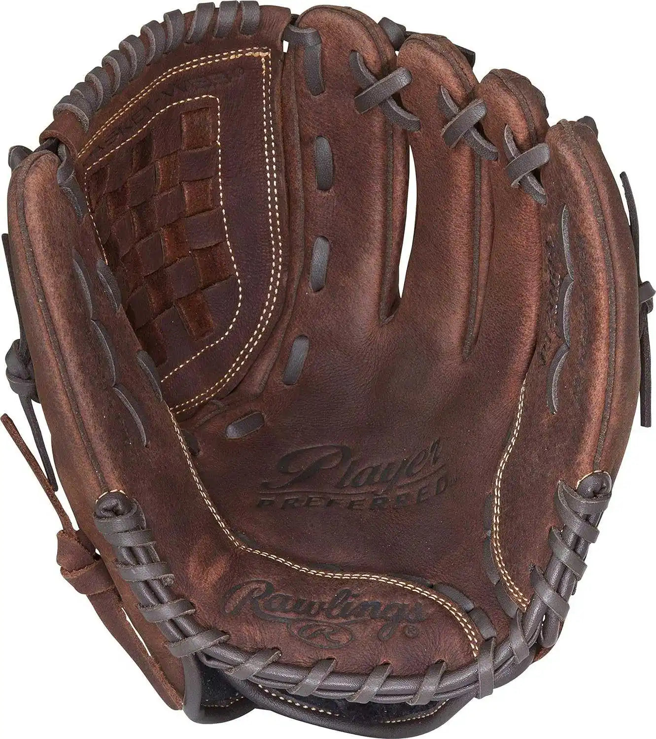 Rawlings Player Preferred P120bfl 12.00’’ Infield Pitcher Softball Glove - Dark Brown - Right Throw