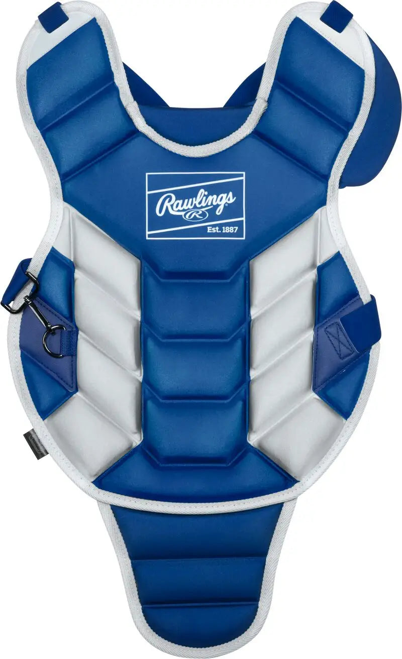 Rawlings Players 3 Series Tee Ball Baseball Catchers Gear Set - Royal White