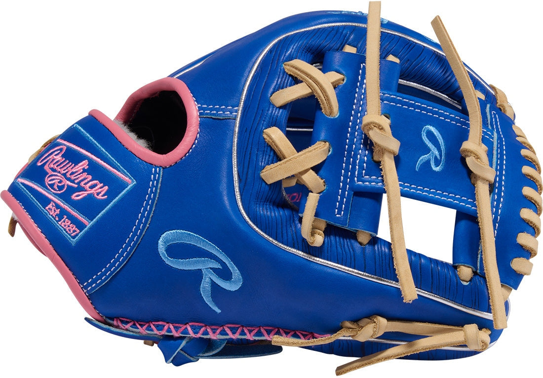 Rawlings Pro Preferred 11.50’’ Infield Glove Pros314-2rcp - Royal Pink - Right Throw