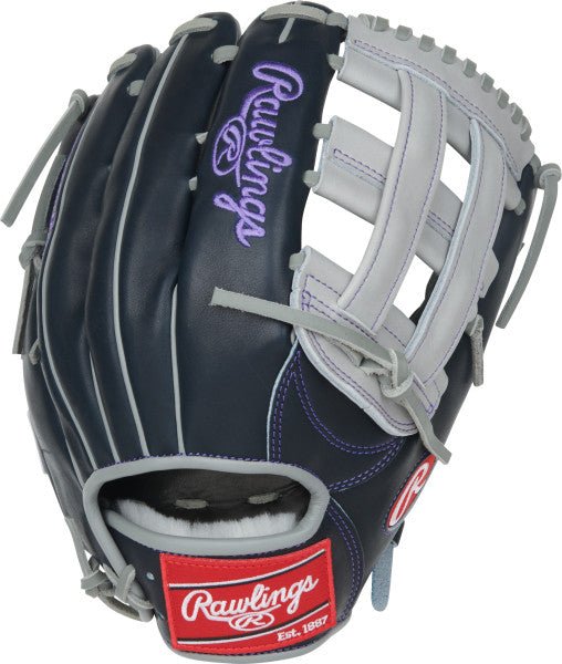 Rawlings Pro Preferred Aaron Judge Gameday Pattern 12.75&quot; AJ99 Infield Glove PROSAJ99N - Black Gray