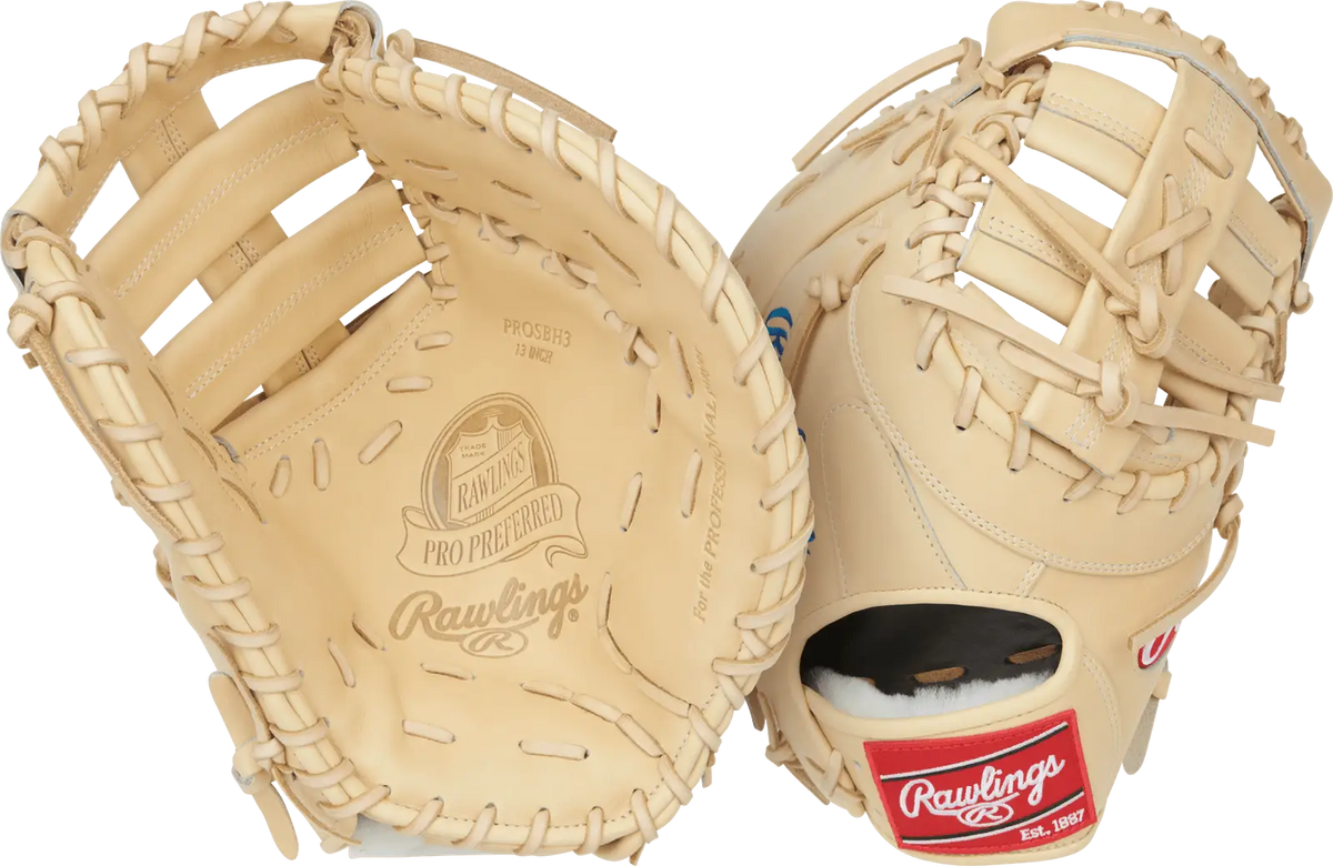 Rawlings Pro Preferred 13.00’’ Baseball 1st Base Mitt Prosbh3 - Camel - Brown / Right Throw