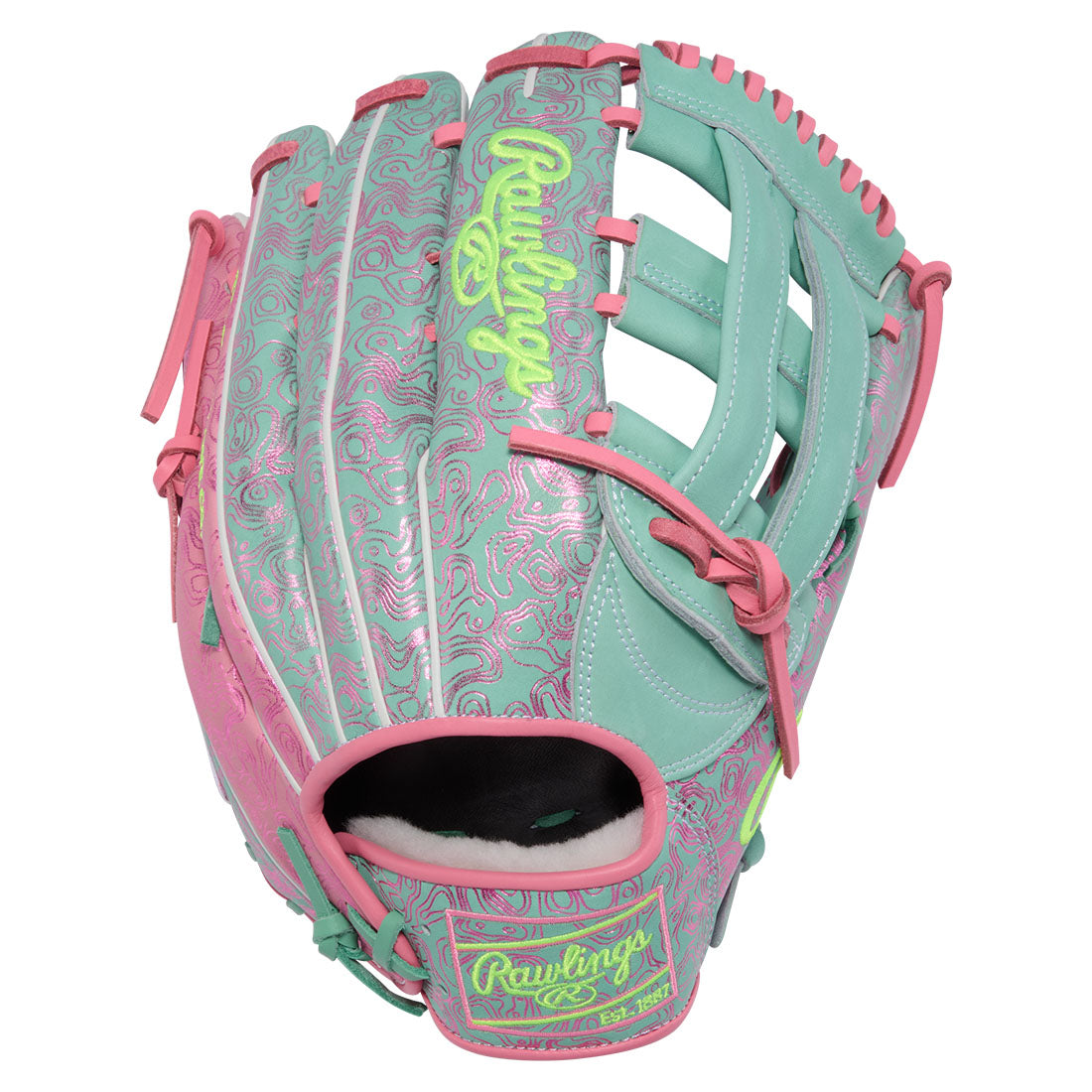 Rawlings Pro Preferred Ftj23 Fernando Tatis 12.75’’ Outfield Glove Prosftj23 - Mint Pink - Right Throw