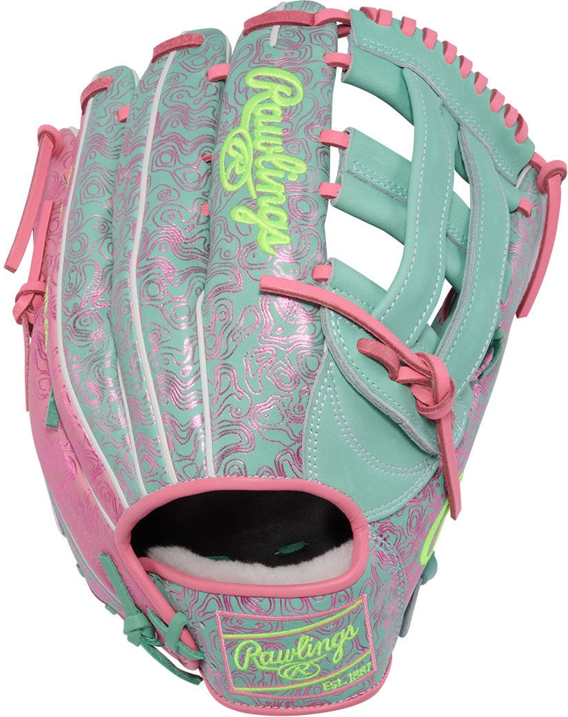 Rawlings Pro Preferred Ftj23 Fernando Tatis 12.75’’ Outfield Glove Prosftj23 - Mint Pink - Right Throw