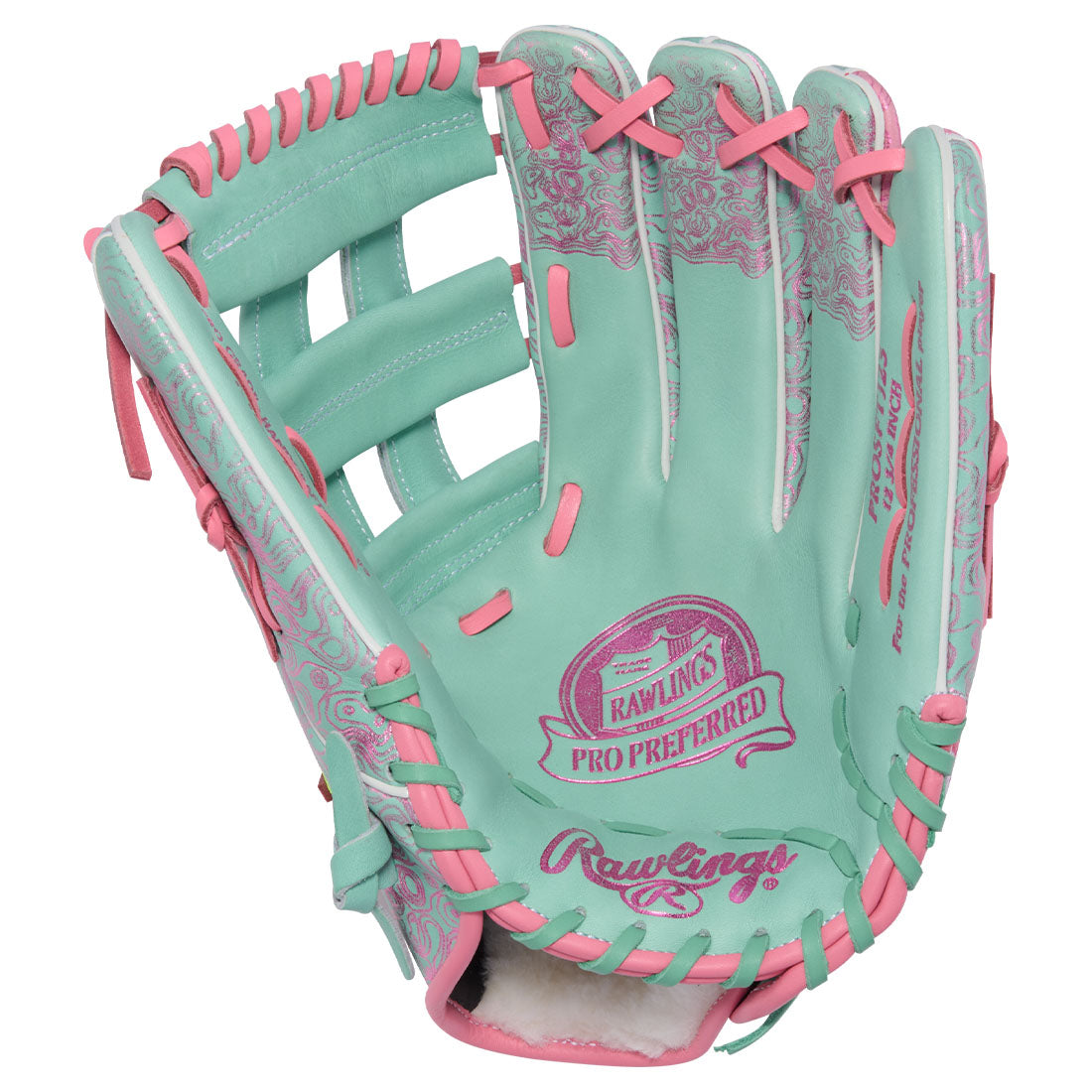 Rawlings Pro Preferred Ftj23 Fernando Tatis 12.75’’ Outfield Glove Prosftj23 - Mint Pink - Right Throw