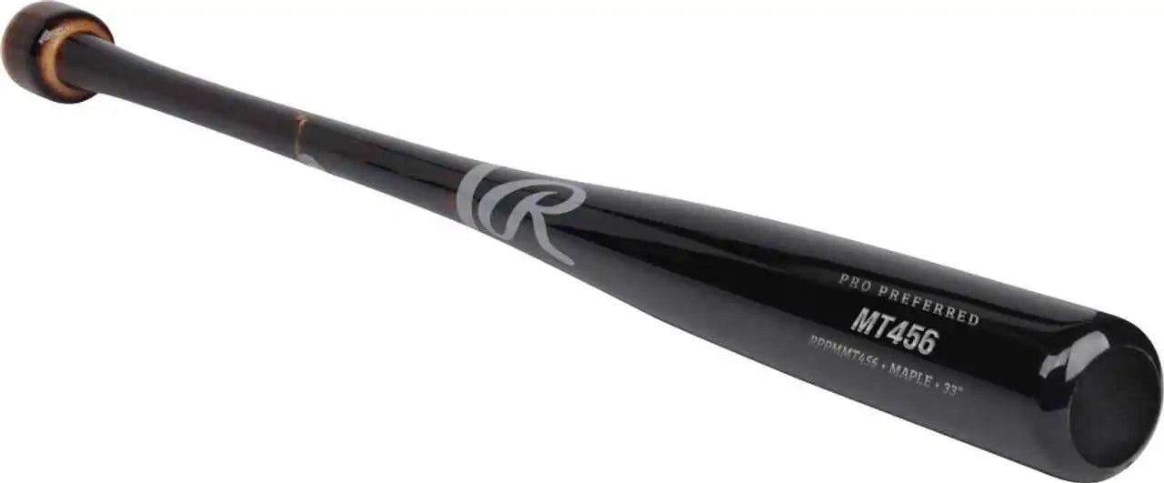 Rawlings Pro Preferred Maple Bat Mt456 Pattern - Black