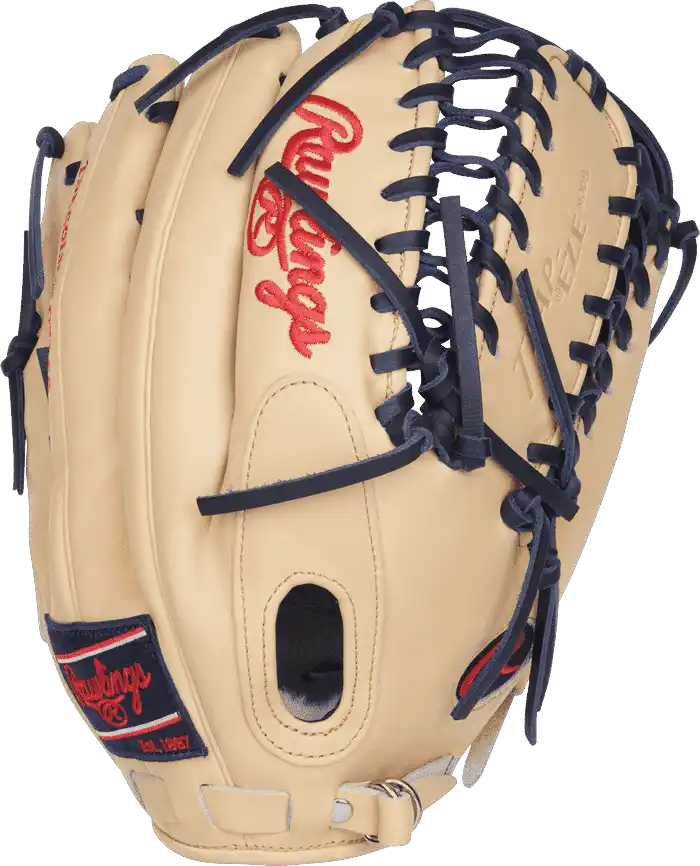 Rawlings Pro Preferred Series M. Trout Gameday Pattern 12.75’’ Outfield Glove Rprosmt27c - Camel - Cork / Right Throw