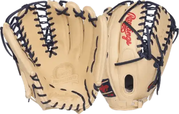 Rawlings Pro Preferred Series M. Trout Gameday Pattern 12.75’’ Outfield Glove Rprosmt27c - Camel - Cork / Right Throw