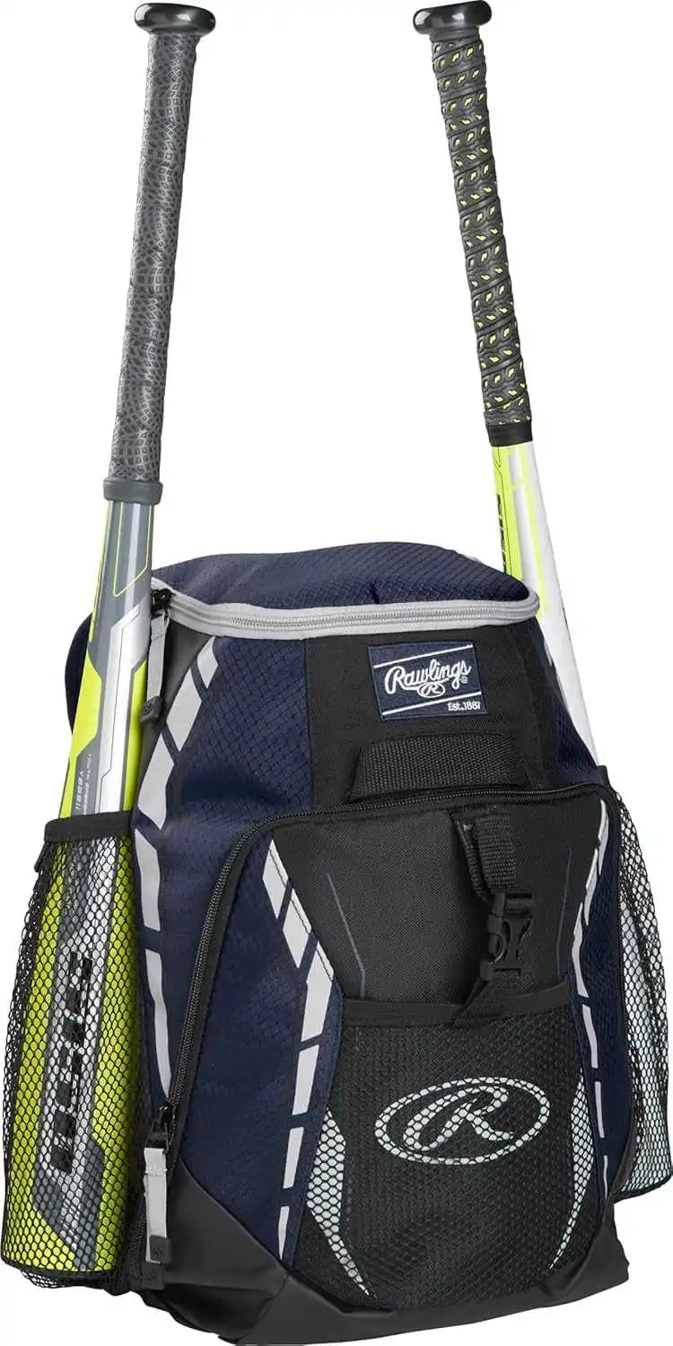 Rawlings R400 Baseball Backpack - Navy
