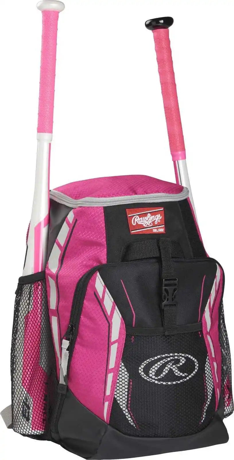 Rawlings R400 Baseball Backpack - Neon Pink