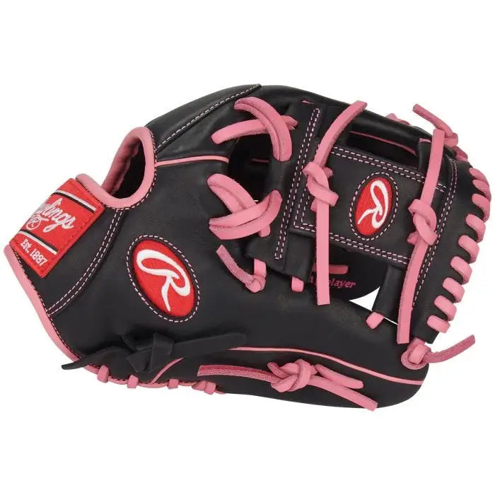 Rawlings R9 11.50’’ Baseball Infield Glove R9204-2bp - Black - Right Throw