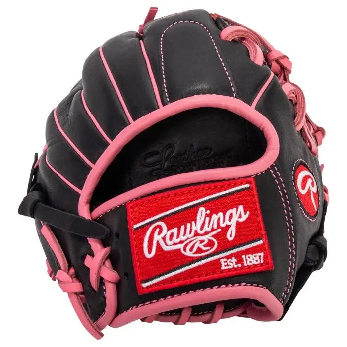 Rawlings R9 11.50’’ Baseball Infield Glove R9204-2bp - Black - Right Throw