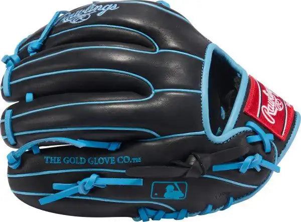Rawlings R9 11.50’’ Infield Glove R9314-2bcb - Black Columbia Blue - Right Throw