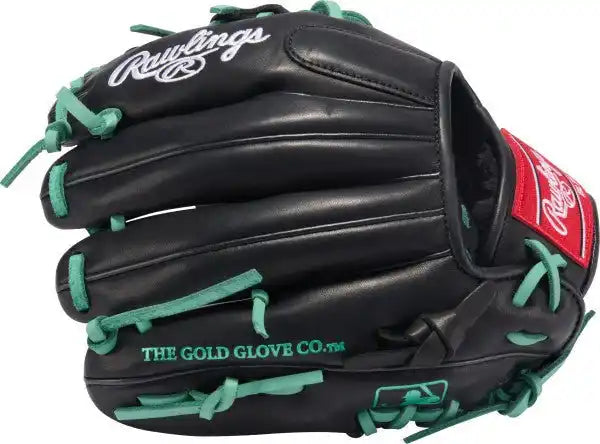 Rawlings R9 Contour 11.00’’ Infield Glove R911.000u-2bm - Black Mint - Right Throw