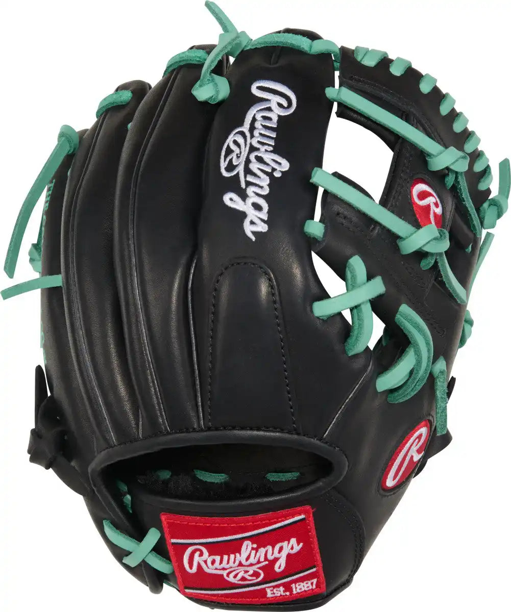 Rawlings R9 Contour 11.00’’ Infield Glove R911.000u-2bm - Black Mint - Right Throw