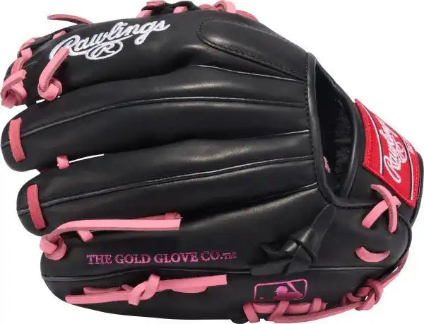 Rawlings R9 Contour 11.25’’ Infield Glove R91125u-2bp - Black Pink - Right Throw