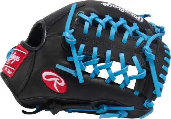 Rawlings R9 Contour 11.50’’ Infield Glove R9115u-4bcb - Black Columbia Blue