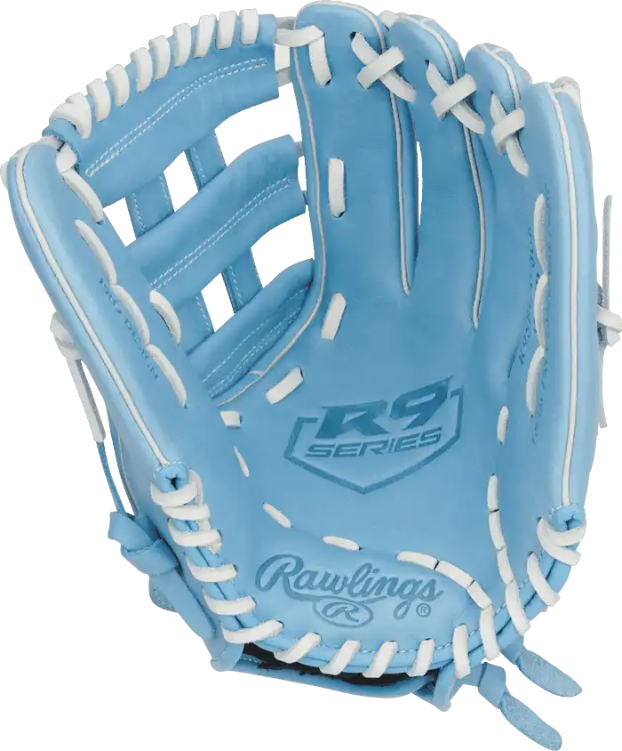 Rawlings R9 Series 12.00’’ Fastpitch Infield Glove Rr9sb120-6cb - Columbia Blue - Right Throw