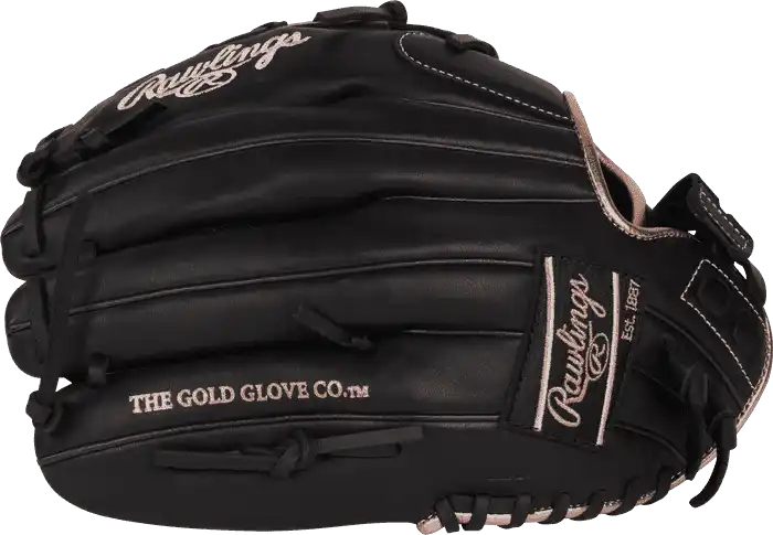 Rawlings R9 Series 12.50’’ Fastpitch Utility Glove Rr9sb125-18b - Black - Right Throw