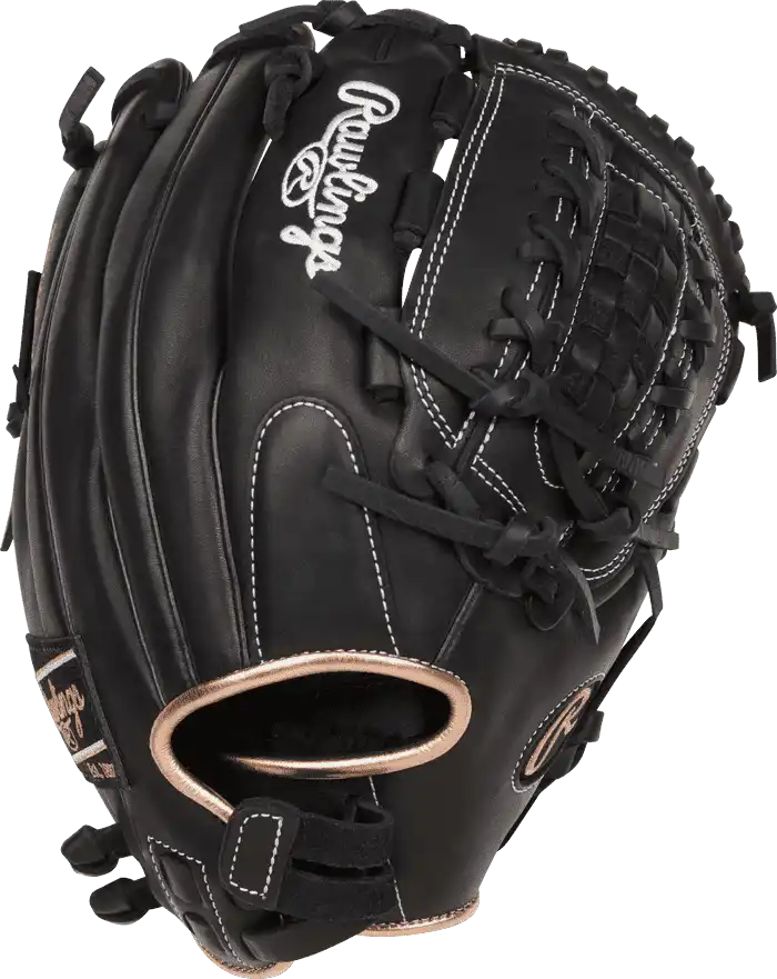 Rawlings R9 Series 12.50’’ Fastpitch Utility Glove Rr9sb125-18b - Black - Right Throw