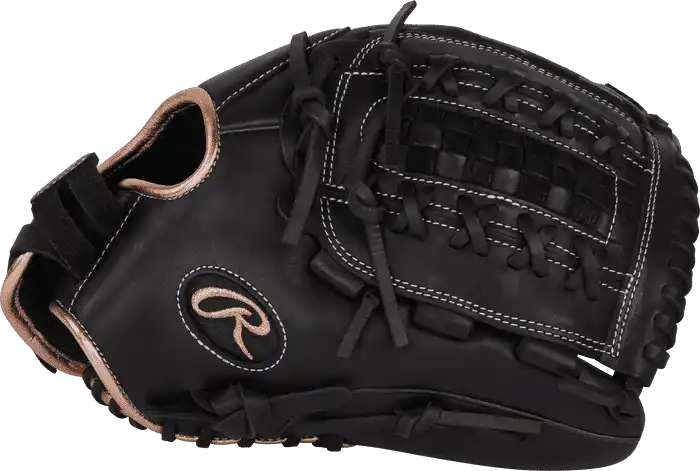 Rawlings R9 Series 12.50’’ Fastpitch Utility Glove Rr9sb125-18b - Black - Right Throw