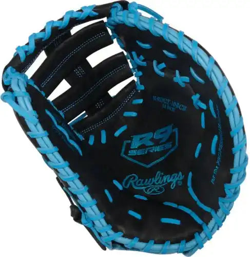 Rawlings R9 Series 1st Base Mitt 13.00’’ R9dct10bcb Black Blue Columbia / Right Throw