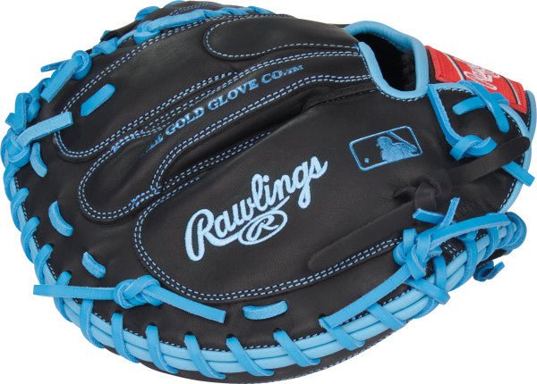 Rawlings R9 Series 32.50’’ Catcher’s Mitt R9cm325bcb - Black Columbia Blue - Right Throw
