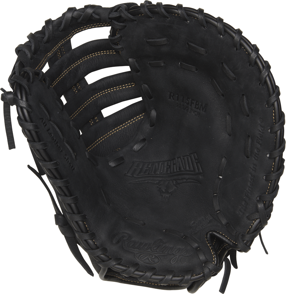 Rawlings Renegade 11.50’’ Youth 1st Base Mitt R115fbm - Black - Right Throw