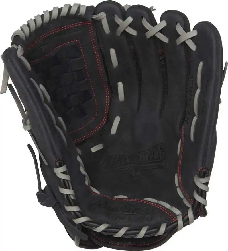 Rawlings Renegade R125bgs 12.50’’ Infield Outfield Softball Glove - Black - Right Throw
