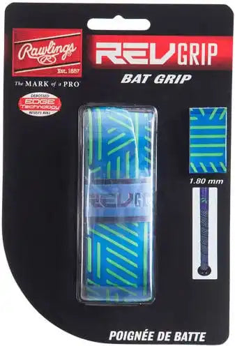 Rawlings Revgrip Bat Grip 1.80mm - Lime Blue